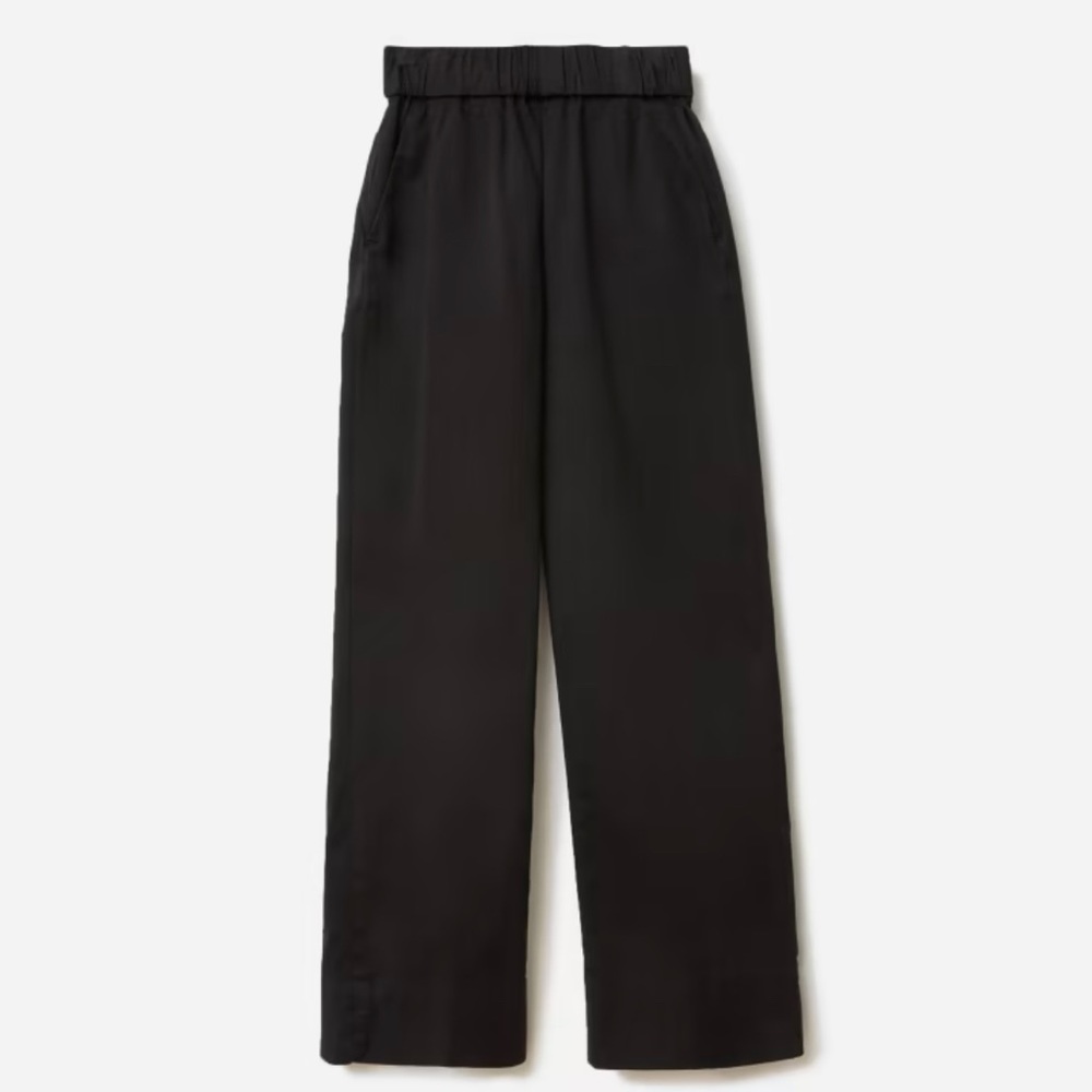 Everlane NWOT The Easy Pant Black Size 14 - Picture 4 of 13